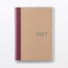 Muji Sunday Start Monthly Schedule Book December 2026