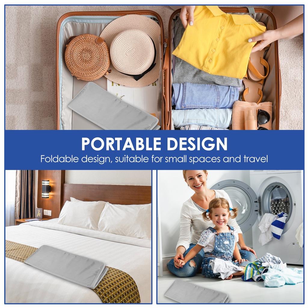 Portable Ironing Mat Folding Ironing Pad Travel Laundry Pad Clothes Protector Board Heat Resistant Ironing Blanket for Table New