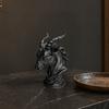 Темный Орнамент с Головой Овцы, 3D Печатная Готическая Скульптура Дьявола, с Детализированной Текстурой Рогов, Настольная Статуэтка, для Украшения Дома