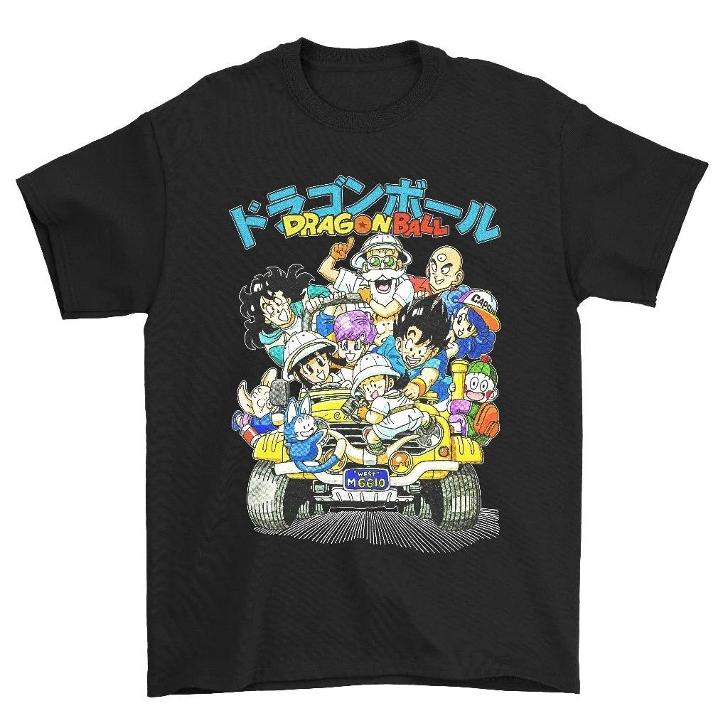 Classic Anime Dragon Ball Kame Sennin Graphic Print T-shirt Men Women Streetwear Harajuku Fashion Cotton Loose Casual Oversized Top Summer New Tee