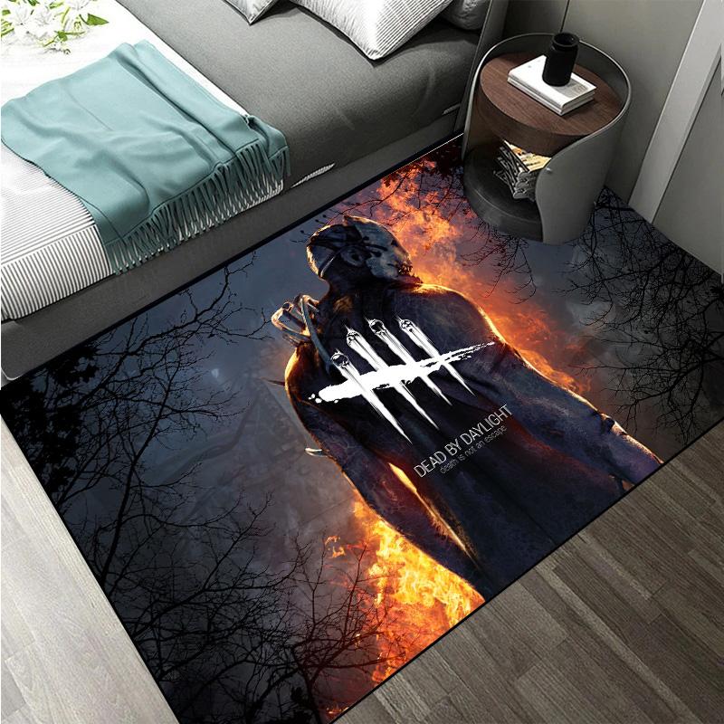 D-Dead by Daylight хоррор на выживание игра на побег Большие ковровые покрытия Ковер для дома Гостиной Спальни Дивана Придверный коврик Напольный игровой коврик