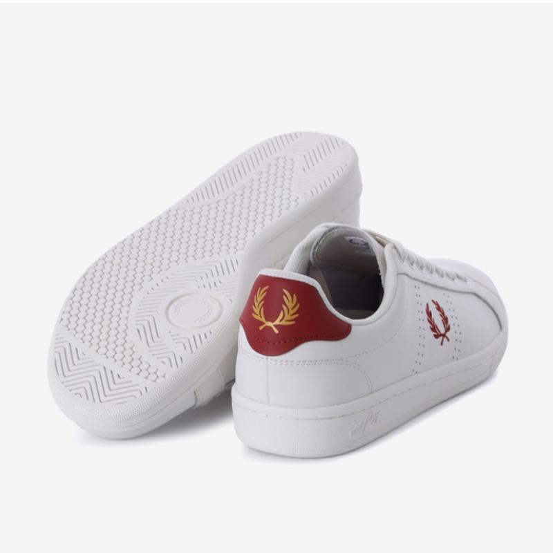 Fred Perry Унисекс кроссовки B721 Кожаные