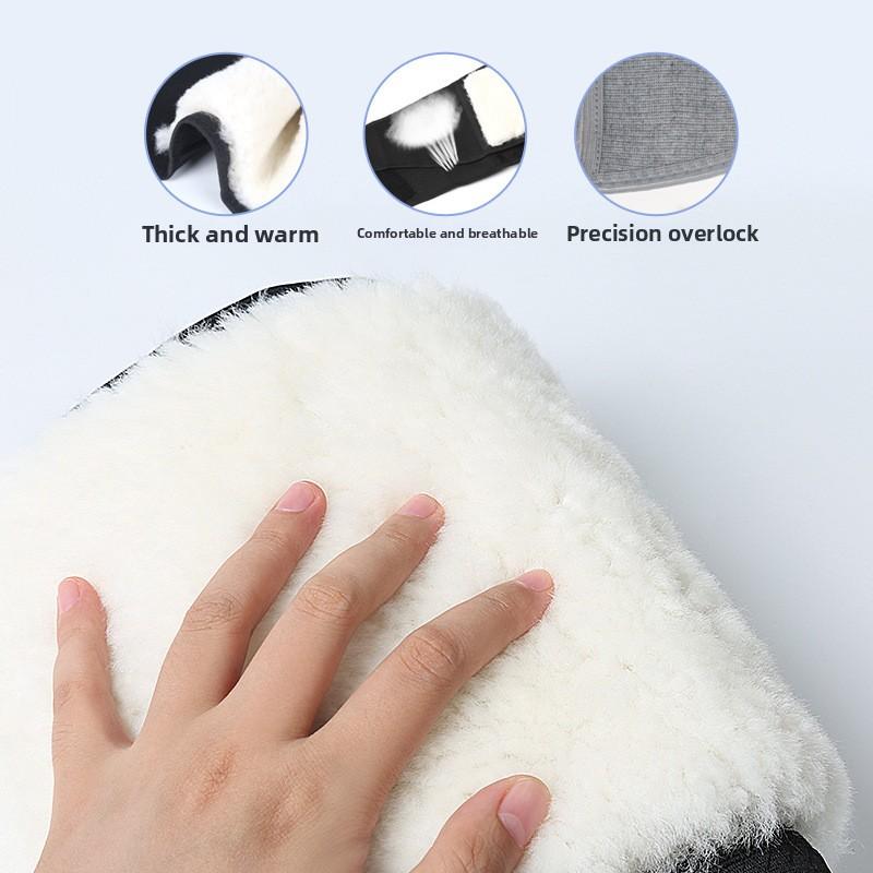 Осенне-зимний шерстяной поясной ремень регулируется для мужчин и женщин, чтобы согревать, защищать живот пожилых людей, согревать живот и холодную талию.