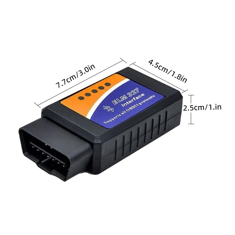 ELM327 V2.1 OBD2 сканер Bluetooth автомобильный диагностический инструмент для Android /IOS считыватель кодов автомобильный детектор неисправностей