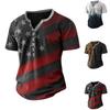 Men's Short Sleeve Graphic And Embroidered Fashion T-Shirt Spring And Summer Short Sleeve Printed