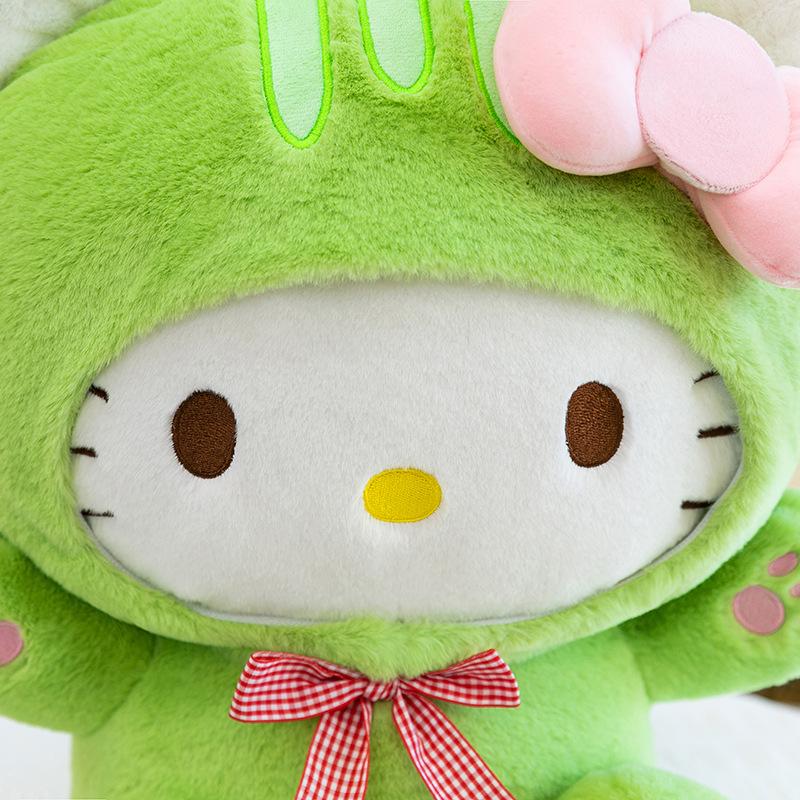 Мягкая игрушка Hello Kitty: Мягкая кукла-подушка в костюме кошки Подарок