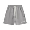 Li Ning Anti-Five Series Sports Minimalist Lace-Up Loose Solid Color Casual Shorts Men Shorts Iron-Gray AKSV033-3
