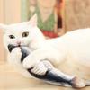 Электронная игрушка для кошки, электрическая, с USB-зарядкой, игрушка-симуляция рыбы, игрушка для жевания для кошки