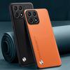 Роскошный чехол из искусственной ПУ кожи для Honor X8A, задняя крышка, матовый силиконовый противоударный чехол для телефона с полной защитой для HonorX8A Coque
