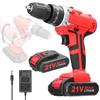 Household Multifuctional 21V Electric Drill 3 Working Modes 2 Speed Control Stepless Speed