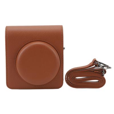 Чехол для моментальной камеры с ремешком для Mini 99 Retro Защитная сумка для хранения из ПУ кожи Коричневый