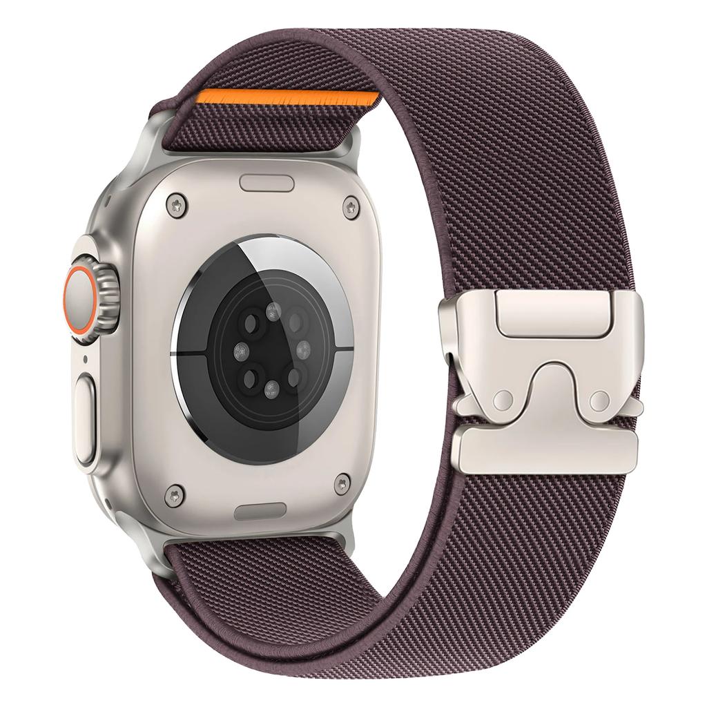 Парашютные ремешки для Apple watch 10 ремешок 46мм 42-41-45мм Ultra 2 49мм 44мм нейлоновый браслет iWatch Apple watch Series 9 8 SE 5 6 7