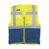Unisex Adult Executive Hi-Vis Mesh Waistcoat