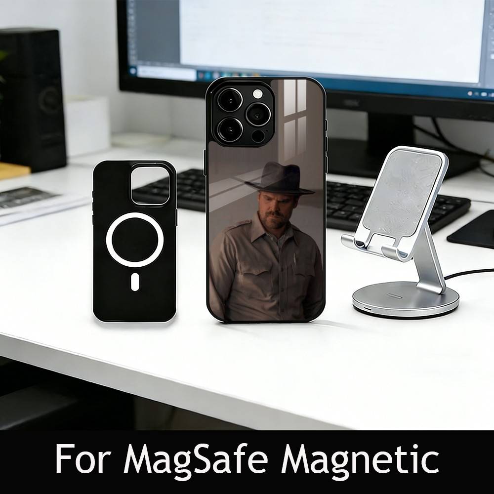 D-Harbour Actor Phone Case For iPhone17,16,15,14,13,12,11 Plus,Pro Magnetic For Magsafe Wireless Charging