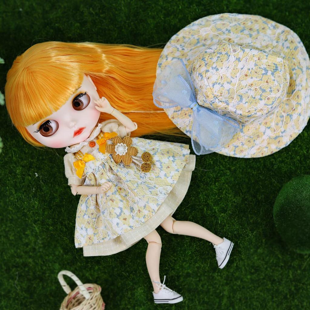 ICY Fortune Days BJD Подвижная Матовая Кастомизация Хинамацури 4 Цвета Зрачков Макияж 19 Улучшенная Кукла, Тело, Тон Кожи, Практика, Подарок, + Расписано Вручную +