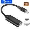 4K 30HZ Type C To HDMI Cable USB C To HDMI Converter TV Display USB 3.1 HDMI Cable Adapter for PC Computer TV Display Phone