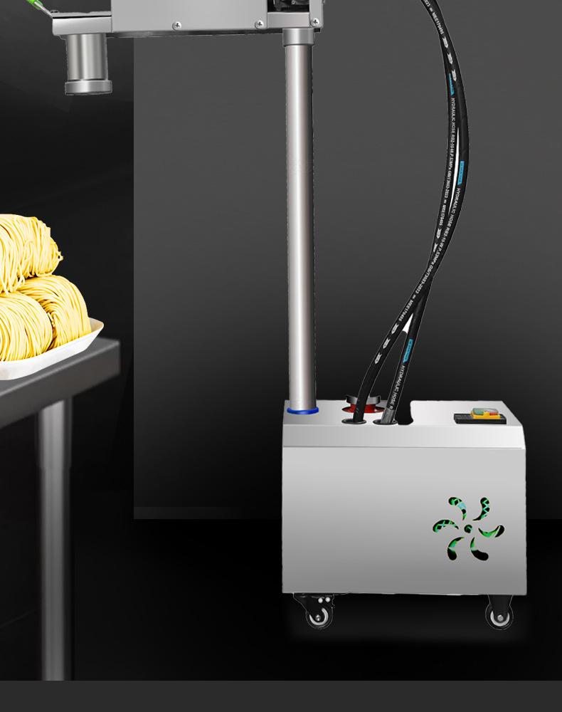 Автоматическая электрическая пресс-машина для лапши из нержавеющей стали для свежей гречневой и рамен-лапши