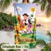 La Granja de Zenón Beach Towel, Personalized Custom Text, Quick Dry Soft Large Towel For Swimming Pool Travel