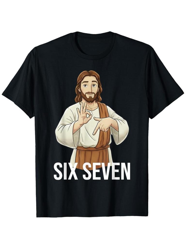 Humorous ChristianThemed TShirt Featuring Perfect for Christmas This Comfortable UnisexS Crew Neck Tee Is UltraSoft Breathab