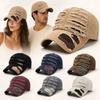 Cotton Retro Peaked Cap Cool Cowboy Hat Fashion Baseball Cap Unisex  Men Women