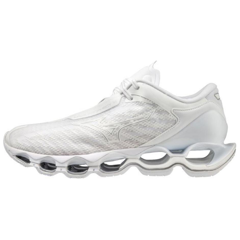 Mizuno Wave Prophecy 12 'White Silver' Men's Sneakers