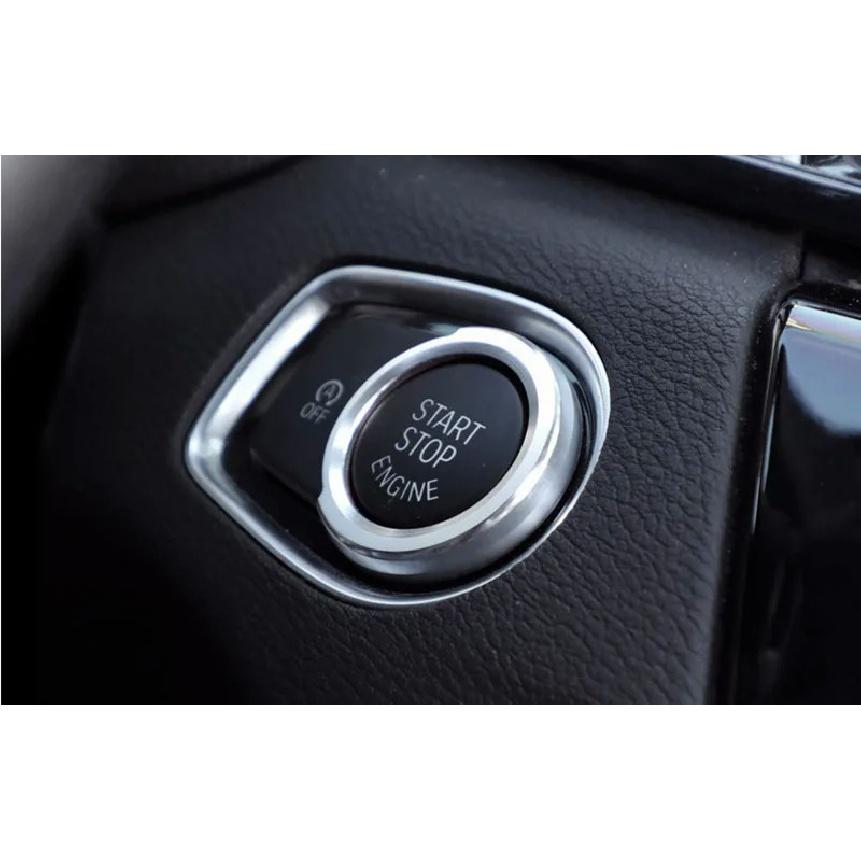 Car Styling Start Button Decorative Frame Interior Covers & Ring Stickers Trim Auto Accessories For BMW 1 2 3 4 series X1