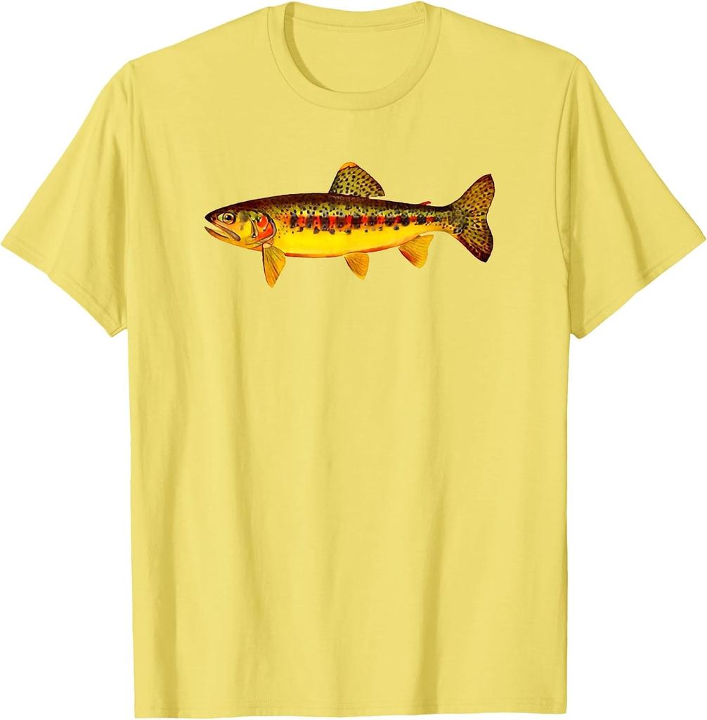 Vintage Golden Trout Fishing T-Shirt - Perfect for California Anglers