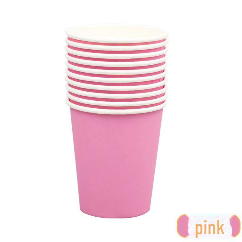 Красочные полосатые бумажные стаканчики для декора вечеринок и праздников