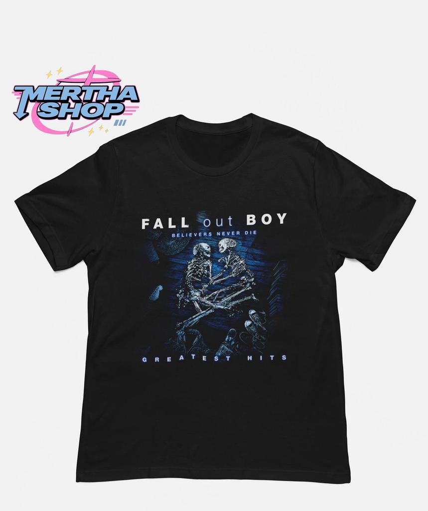 Fall Out Boy T-Shirt, Believers Never Die Album Tee, Classic Pop Punk Merch, Gift Shirt