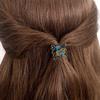 Ladies Gifts Retro Vintage Claw Jewelry Mini Butterfly Hair Clip Resin Hairpins
