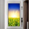 Landscape Sunflower Sunlight Canvas Painting Nature Sunrise Posters and Prints Wall Art Pictures Living Room Home Decor No Frame