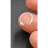 Противоаллергический пирсинг из биопласта, перегородки, смайлика, прозрачный пирсинг