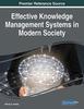 The Effective Knowledge Management Systems In Modern Society Book