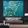 Van Gogh Blossoming Almond Tree Impressionist Oil Painting Wall Canvas Art Poster and Print Flower Wall Picture for Living Room
