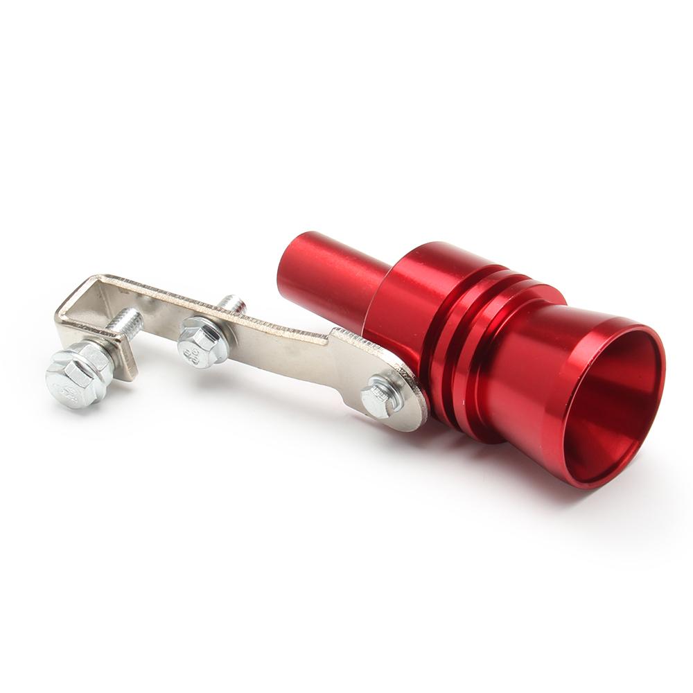 Универсальный автомобильный черный свисток с турбо-звуком, устройство для переоборудования автомобиля, симулятор турбо-звука выхлопной трубы, турбо-глушитель со свистком S/M/L/XL