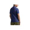 Polo Ralph Lauren Logo Slim Fit Рубашка поло с коротким рукавом Мужская верхняя часть Синяя 710680784-410