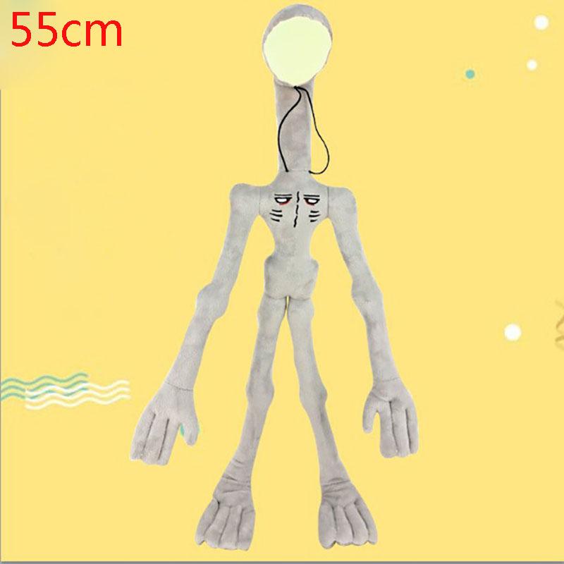55 см сгибаемая голова сирены плюшевые игрушки офисное украшение стоящая голова сирены мягкая игрушка настольные украшения плюшевые куклы