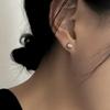 Соленые серьги-гвоздики