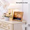 Black Easel Plate Stands Display Holder Durable Non-slip Metal Frame Holder Stand for Picture Photo Easel Book Dishes