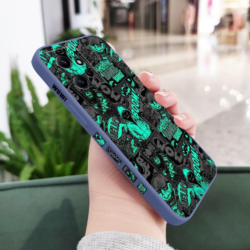 Чехол для телефона "Средний палец Летучие мыши" для Xiaomi Redmi Note 15 Pro Plus 4G 5G Силиконовый чехол