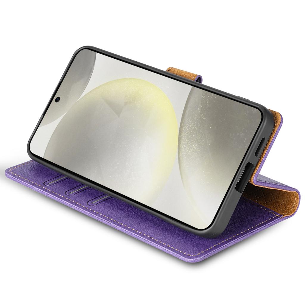N.BEKUS CSJ-001 Чехол-книжка из кожи для Samsung Galaxy A55 5G с кошельком и подставкой