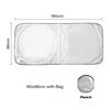 Windshield Visor, Sun Canopy, Sun Shield, UV Protection Baffle Front Window, with Foldable Sun Canopy