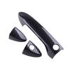 Car Exterior Side Smart Door Handle Cover Trim Carbon Fiber Style ABS Decor Fit for Honda Accord Coupe 2013 2014 2015 2016