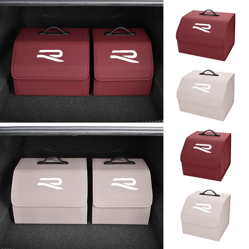 RFKNG1 Car Trunk Storage Box Carbon Tool Organiser Multi-Use Storage Bag For Volkswagen VW Golf Jetta Passat mk4 mk5 mk6 CC Golf 5 7