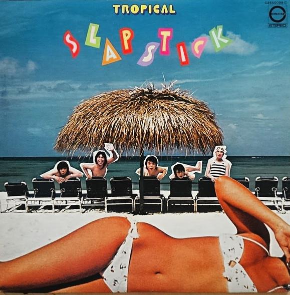 Виниловая пластинка SLAPSTICK Tropical C25A0098 CANYON 1980 Япония Японский PopRock Б/у