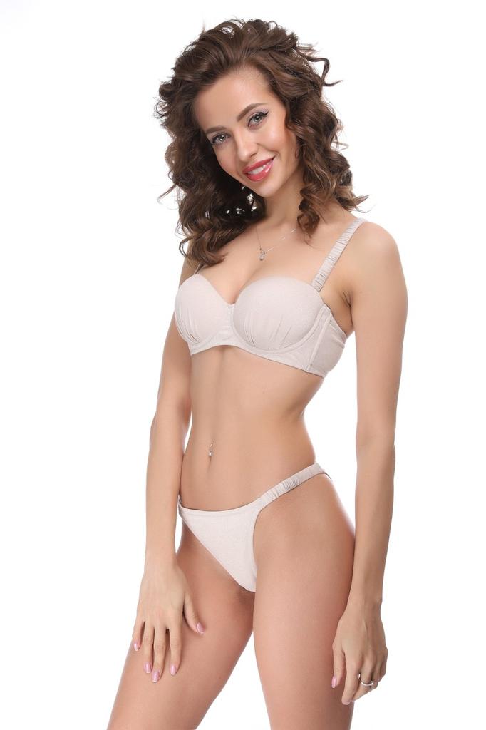 Купальник push up, плавки танга Lida (69077)