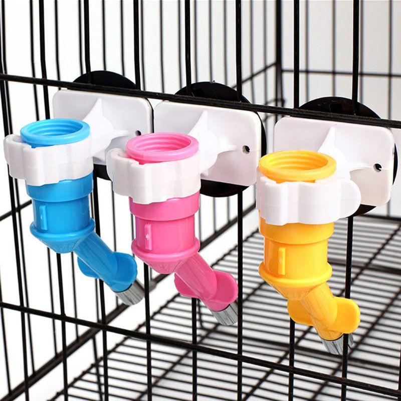 Portable Hanging Water Dispenser For Pets With Abs Plastic And Stainless Steel