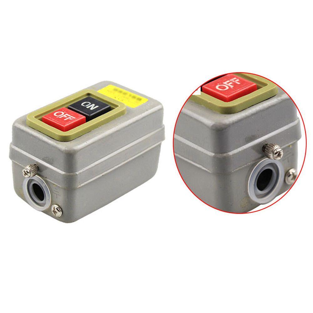 250/380V Three-phase Motor BS-211/216/230 Start Button Switch Metal Button Switch Control Box Power