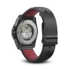 Victorinox ИНОКС. Автоматические наручные часы Ограниченная серия Красный и черный циферблат с черным резиновым ремешком Корпус из углеродного композита Набор мультитулов Ремешок