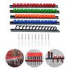 5Pcs Screwdriver Organizer and Wrench Organizer Hand Tool Holder Plastic Rail Wrench Hanger Wall Mount Rack for Garage